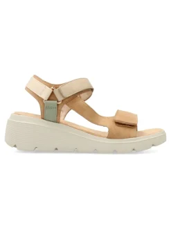 Sale AMARPIES Sandalia casual confort cuña mujer