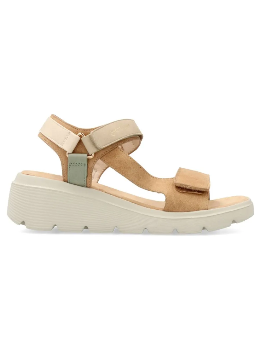 Sale AMARPIES Sandalia casual confort cuña mujer