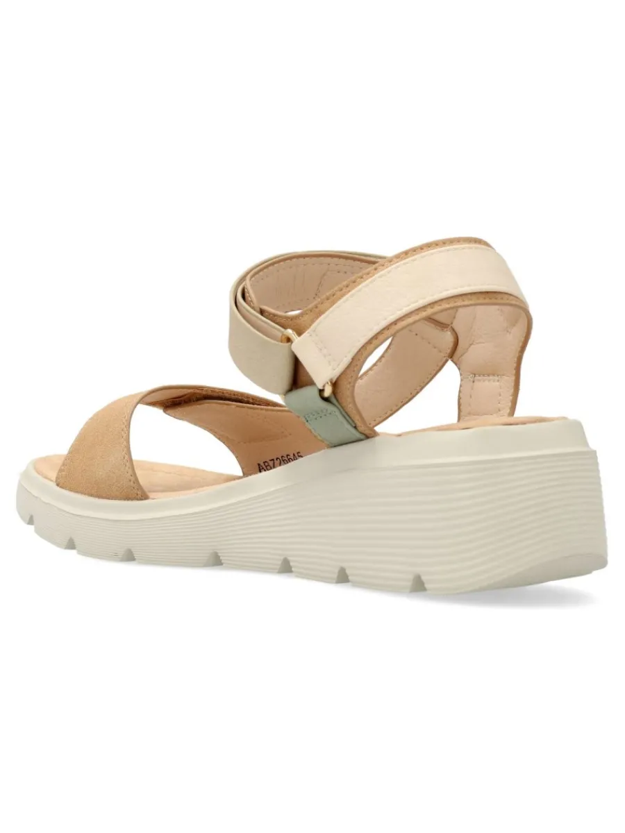 Sale AMARPIES Sandalia casual confort cuña mujer