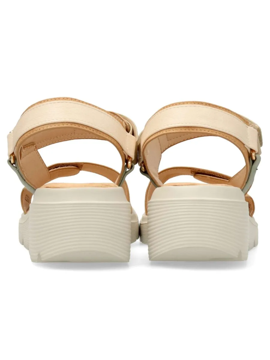 Sale AMARPIES Sandalia casual confort cuña mujer
