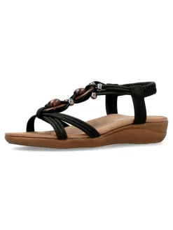 Clearance AMARPIES Sandalia cómoda tiras mujer