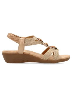 Clearance AMARPIES Sandalia confort cuerda trenzada mujer