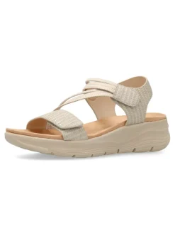 Discount AMARPIES Sandalia confort tiras cruzadas elásticos