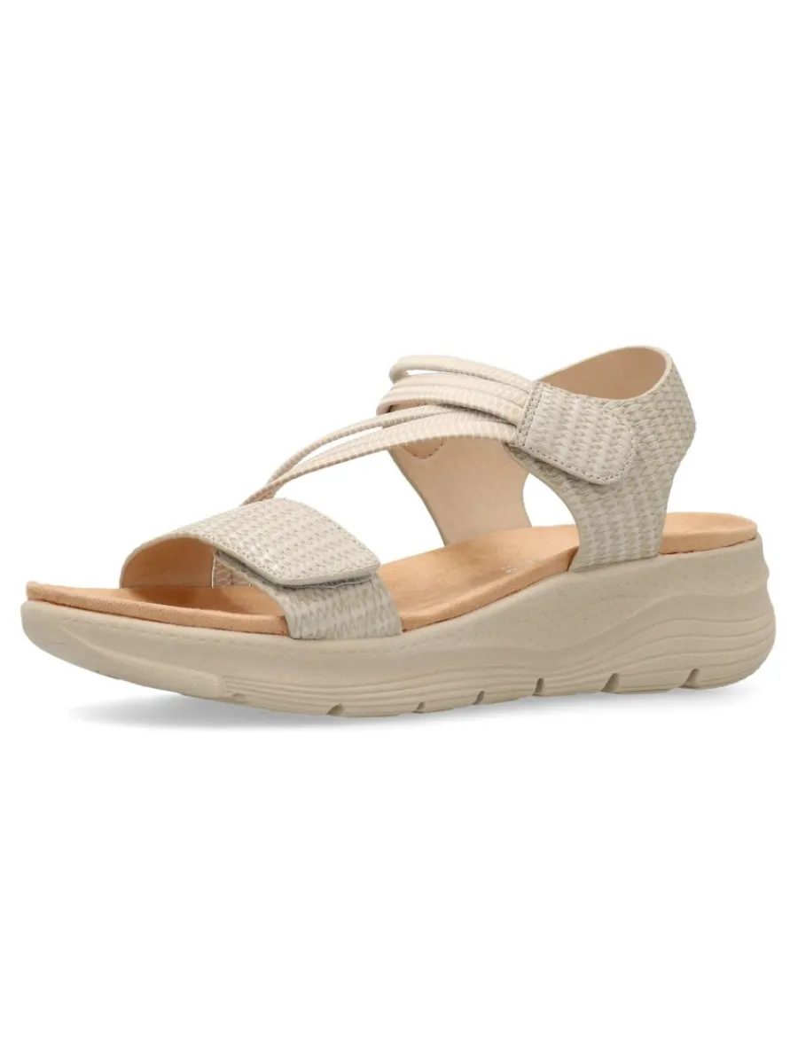 Discount AMARPIES Sandalia confort tiras cruzadas elásticos