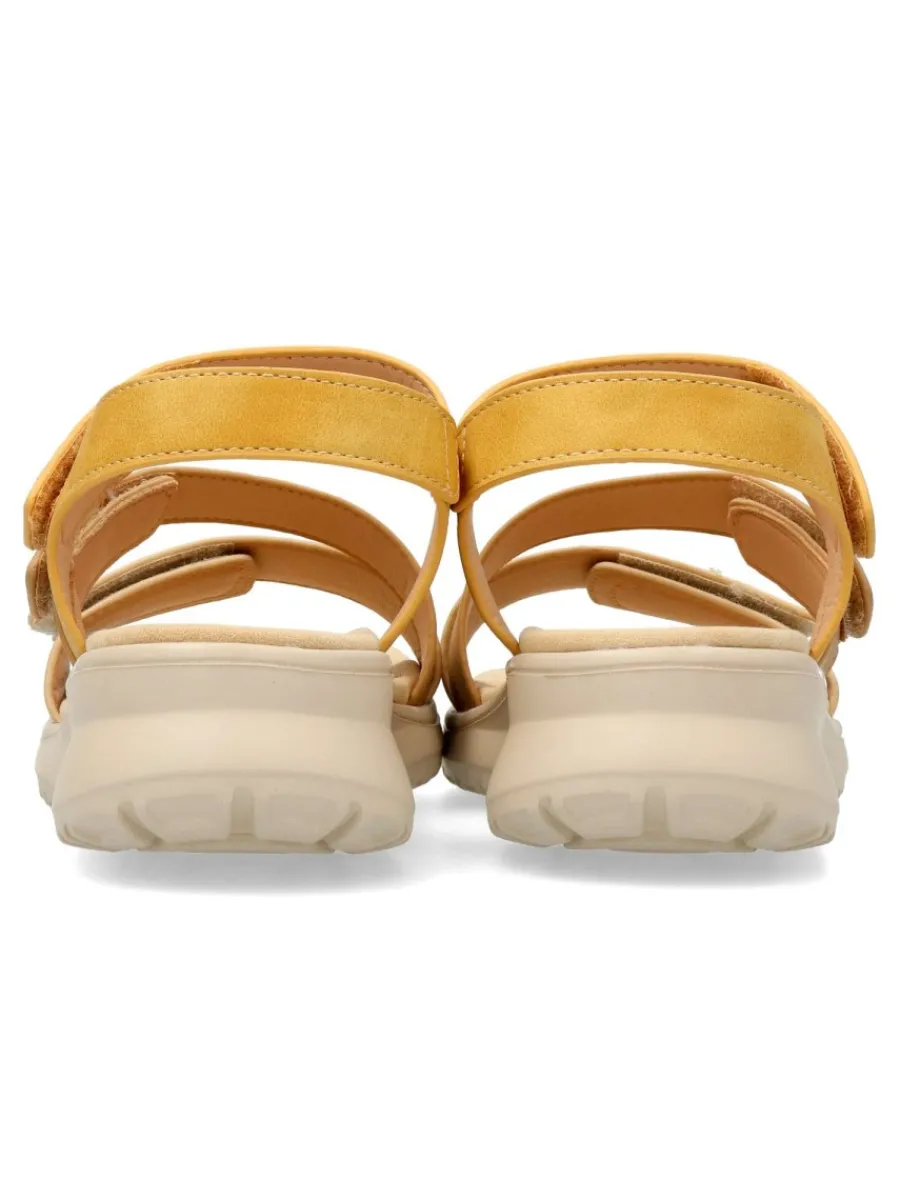 Discount AMARPIES Sandalia confort tira cruzada mujer