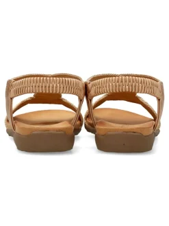 New AMARPIES Sandalia confort cuerda trenzada mujer