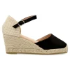 Discount AMARPIES Sandalia valenciana yute cuña mujer