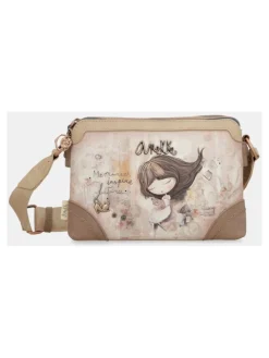 Clearance ANEKKE Bandolera doble compartimento Memories