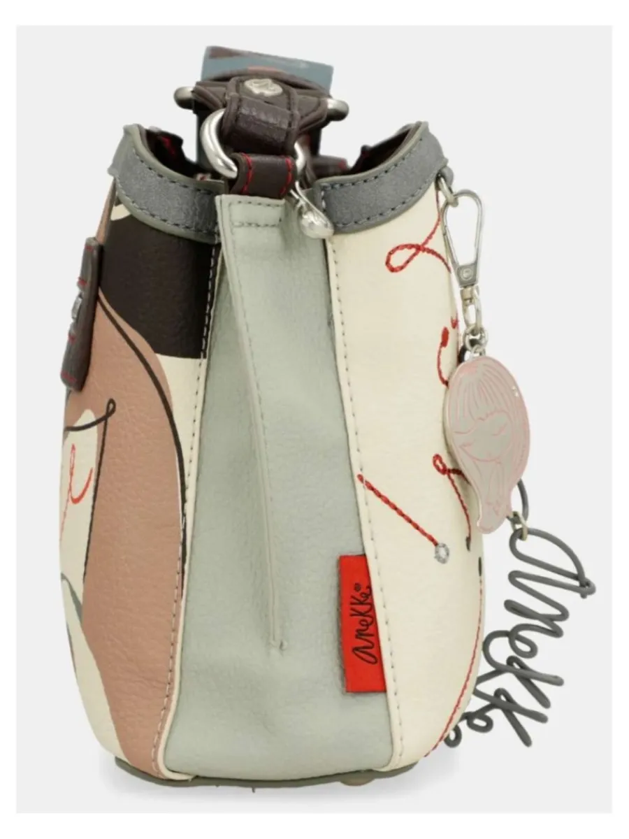 Fashion ANEKKE Bandolera mediana mujer Alma