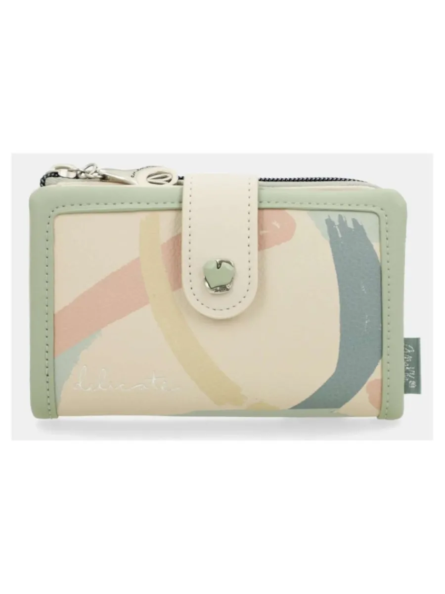 New ANEKKE Billetero mediano flexible RFID Alma