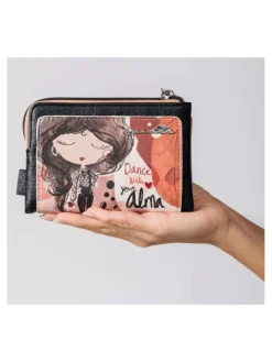 New ANEKKE Billetero mediano flexible RFID Alma