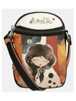 Clearance ANEKKE Mini bolso bandolera 2 compartimentos