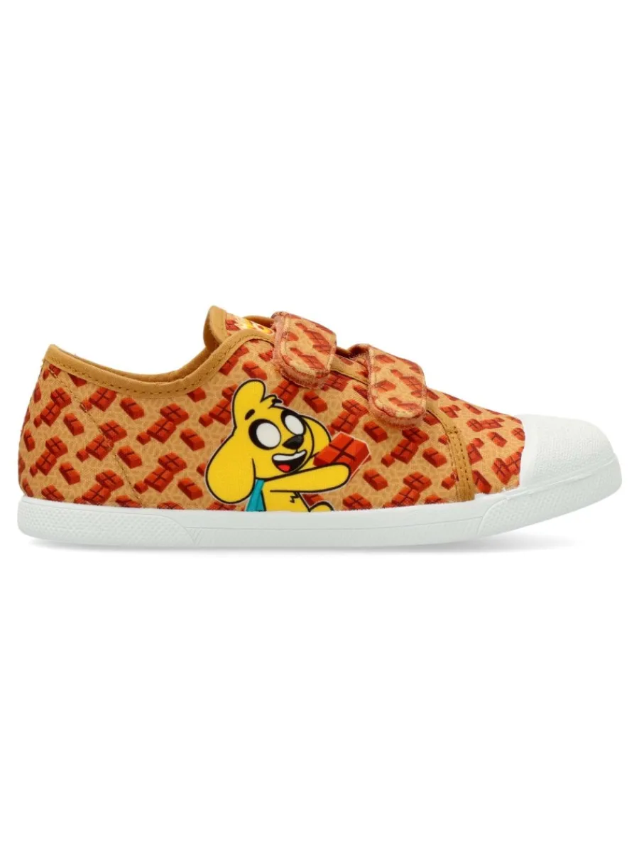 New BATILAS Zapatilla lona estampado Mikecrack