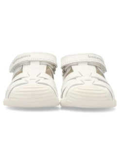 Best BIOMECANICS Sandalia piel confort blanco bebe