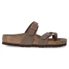 Fashion BIRKENSTOCK Sandalia bio cómoda mujer BIR 71061 MARRON