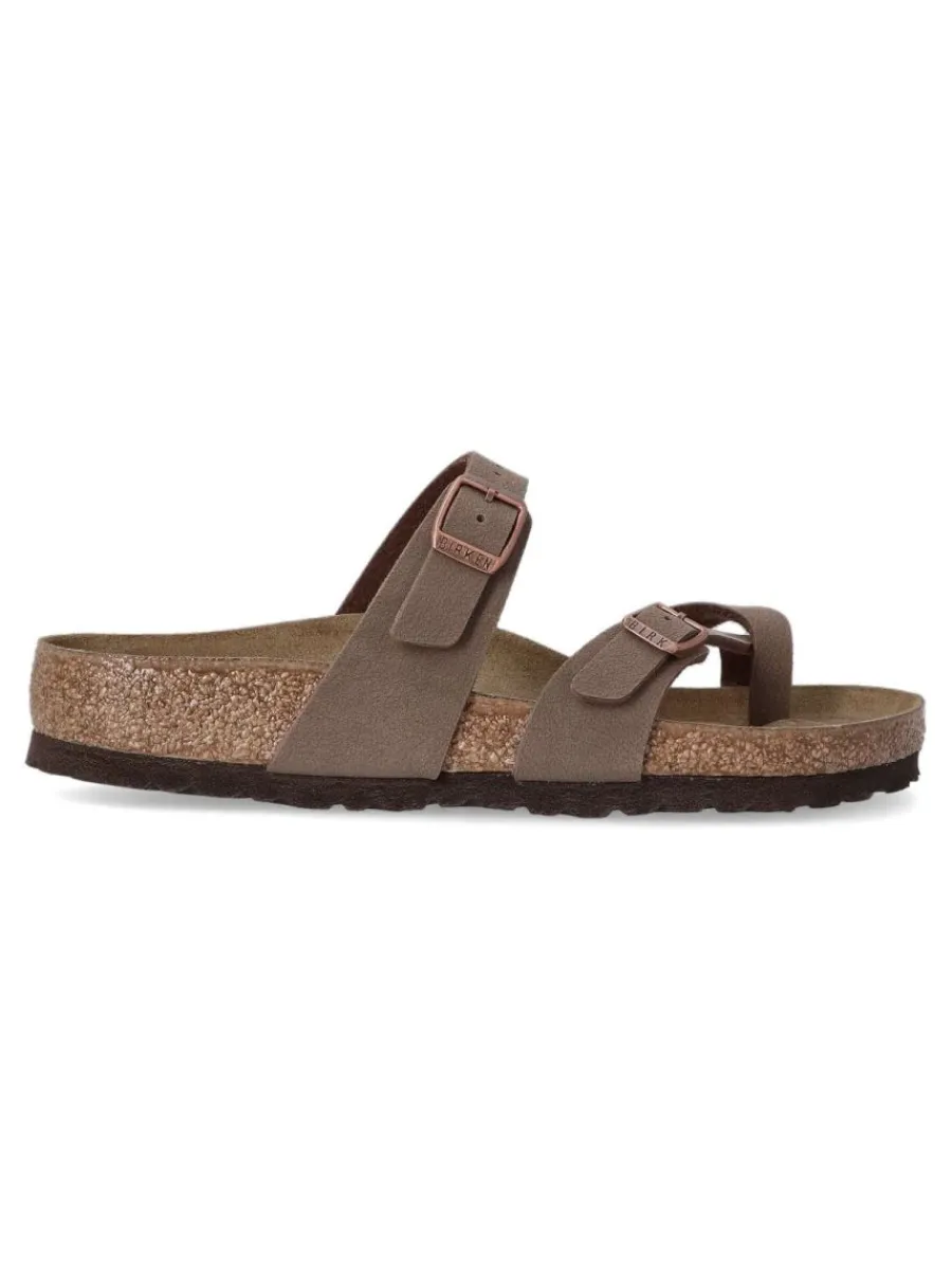 Fashion BIRKENSTOCK Sandalia bio cómoda mujer BIR 71061 MARRON
