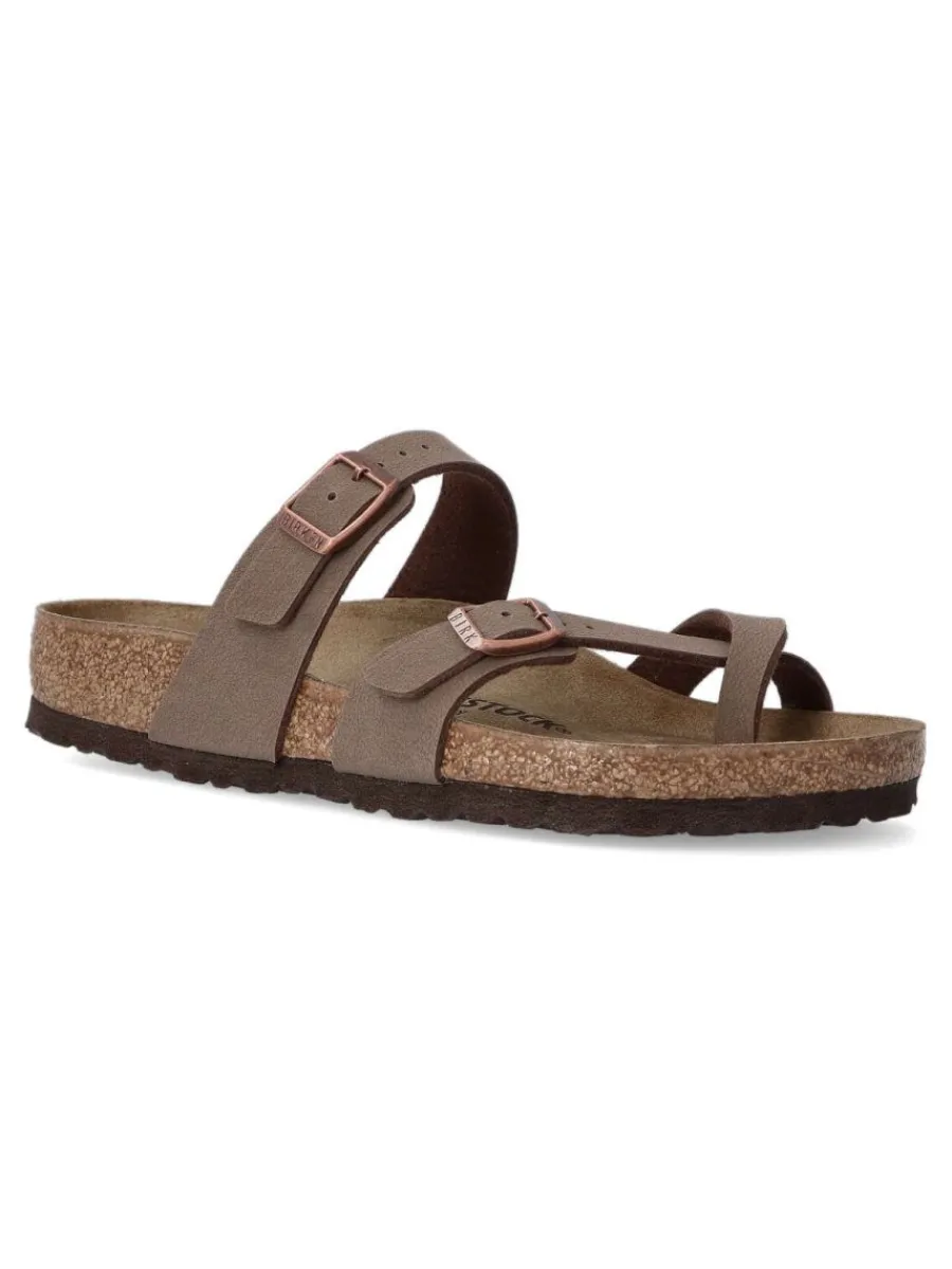 Fashion BIRKENSTOCK Sandalia bio cómoda mujer BIR 71061 MARRON