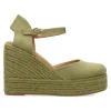 Fashion BUONAROTTI Alpargata valenciana hebilla mujer