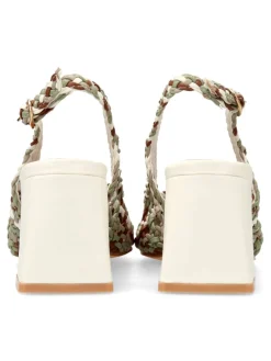Outlet BUONAROTTI Salón trenzado multi marrón mujer