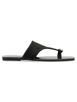 Outlet BUONAROTTI Sandalia plana dedo mujer