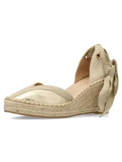 Discount BUONAROTTI Valenciana yute cuña cintas mujer
