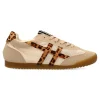 Fashion BUONAROTTI Zapatilla casual estampada leopardo