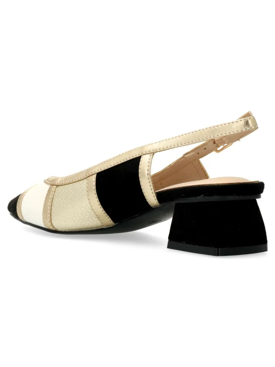 New BUONAROTTI Zapato salón confort punta fina mujer