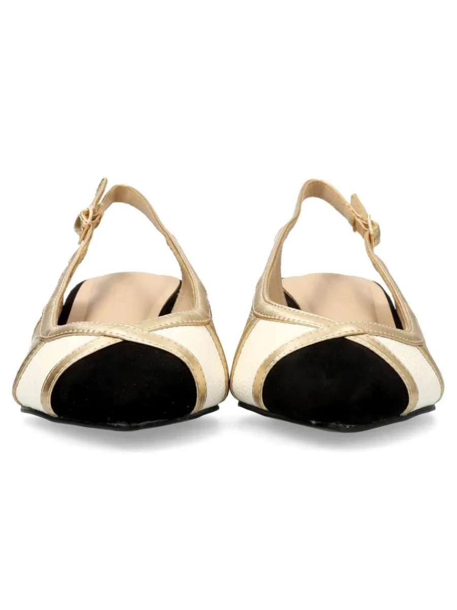 New BUONAROTTI Zapato salón confort punta fina mujer