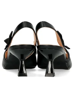 New BUONAROTTI Zapato salón negro cómodo mujer