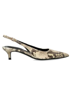 Hot BUONAROTTI Zapato salón punta fina print serpiente