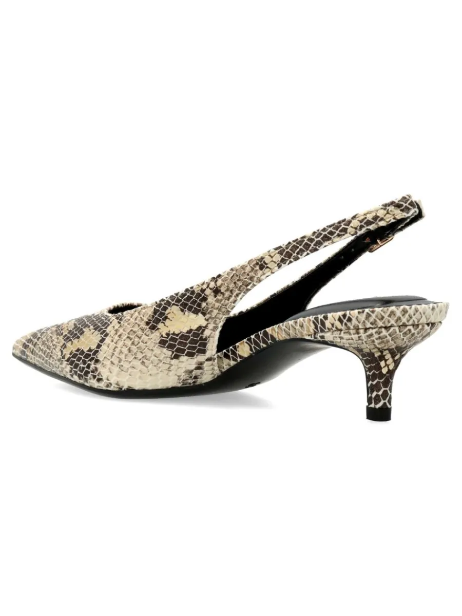 Hot BUONAROTTI Zapato salón punta fina print serpiente