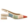 Fashion BUONAROTTI Zapato salón tacón bajo charol