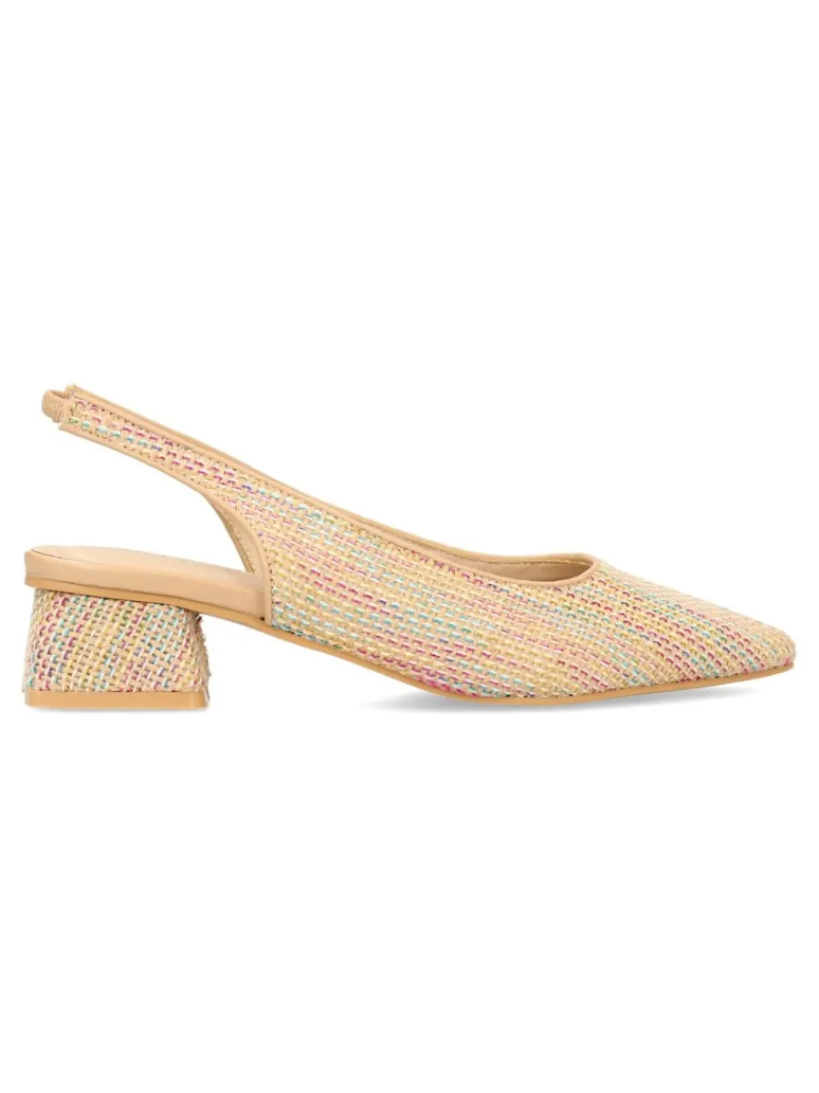 Online BUONAROTTI Zapato salón tacón bajo mujer