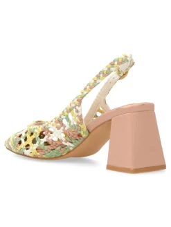 Fashion BUONAROTTI Zapato salón trenzado mujer