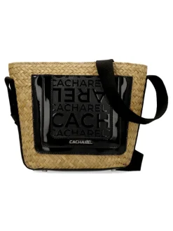 Clearance CACHAREL Bolso bandolera rafia mujer