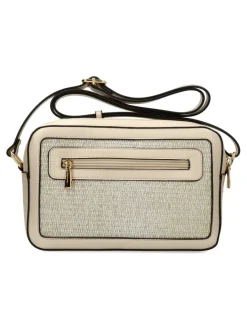 Clearance CACHAREL Bolso bandolera rafia oro mujer