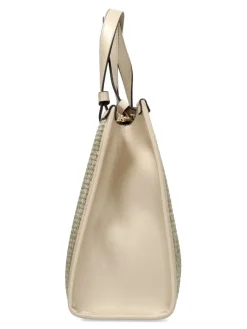 New CACHAREL Bolso shopper rafia oro mujer