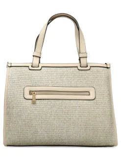 New CACHAREL Bolso shopper rafia oro mujer