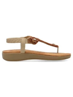 Best CALZAPIES Sandalia confort plana mujer