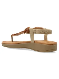 Best CALZAPIES Sandalia confort plana mujer