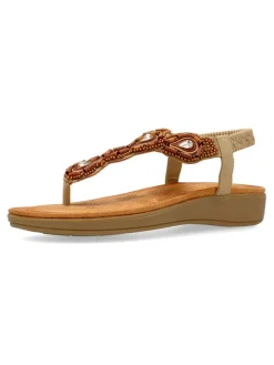 Best CALZAPIES Sandalia confort plana mujer