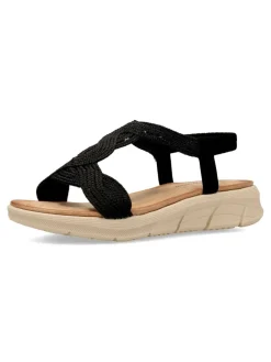 New CALZAPIES Sandalia plana confort cuerdas