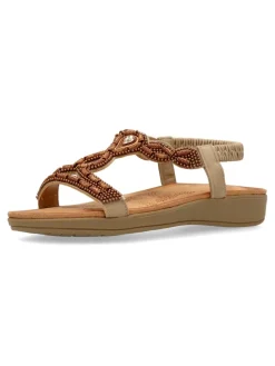 New CALZAPIES Sandalia étnica confort mujer