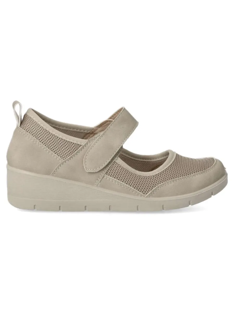 Online CALZAPIES Zapato casual rejilla velcro mujer