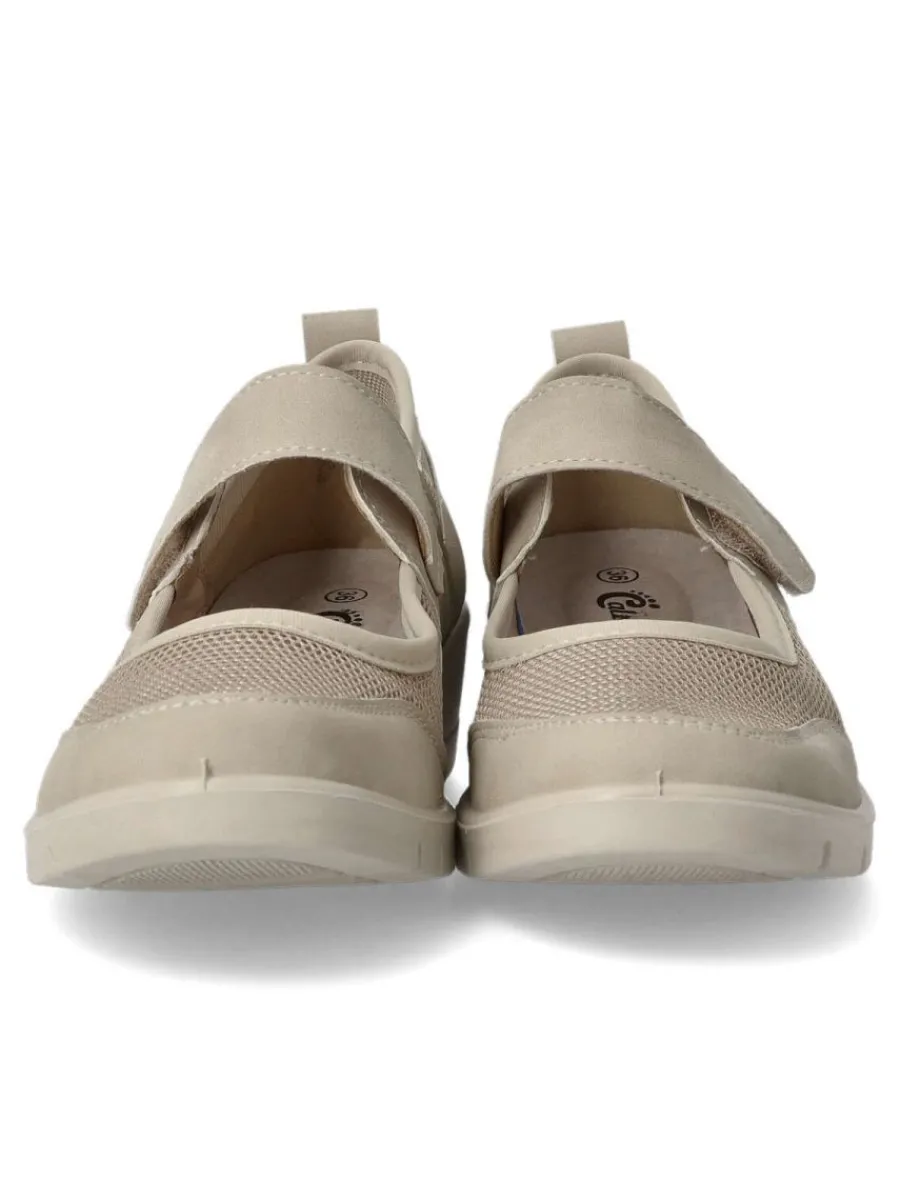 Online CALZAPIES Zapato casual rejilla velcro mujer