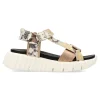 Hot CETTI Sandalia casual print serpiente