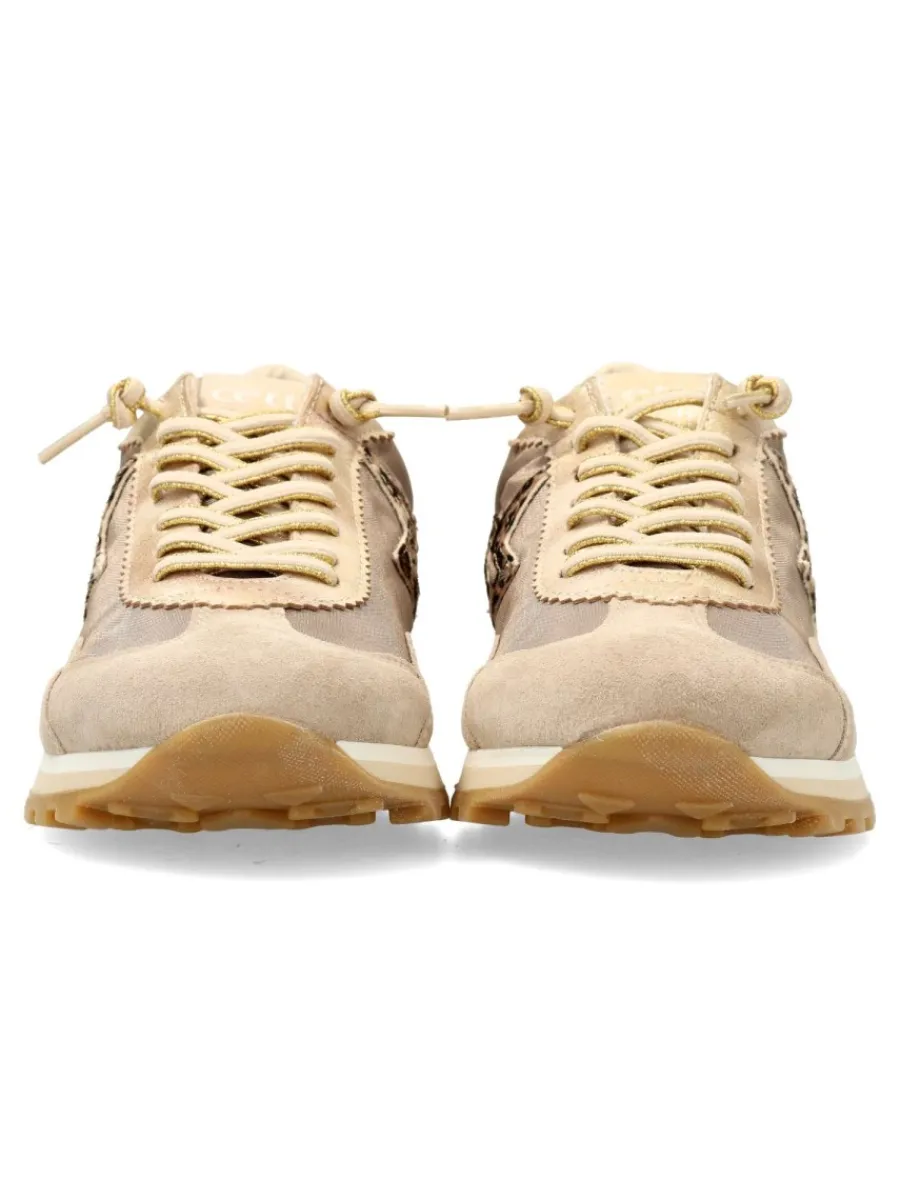 Online CETTI Zapatilla urbana print animal leopardo