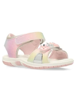 New CHICCO Sandalia confort multicolor brillo niña