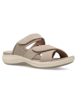 Fashion CLARKS Sandalia cofort pala ajustable mujer