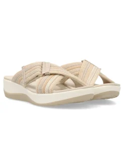Hot CLARKS Sandalia confort tiras cruzadas